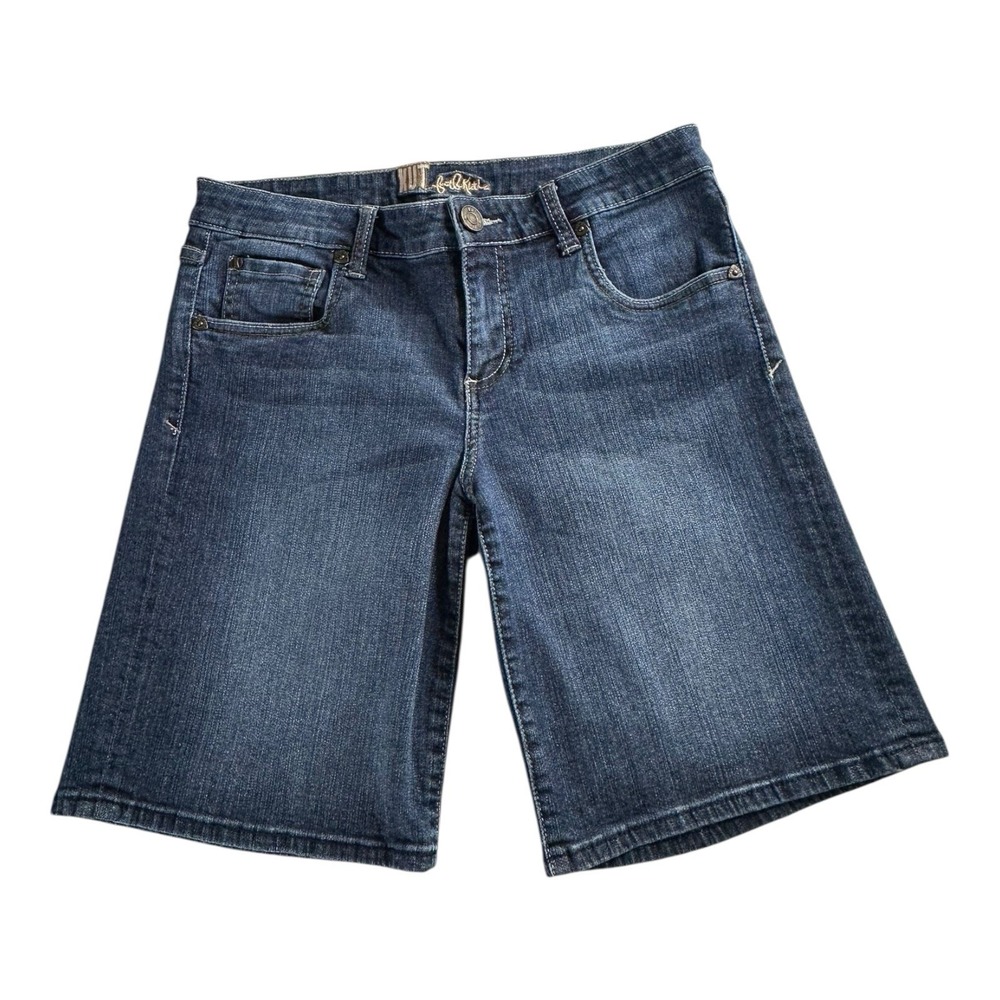 Kut From The Kloth Women's Shorts‎ Size 8 Catherine Boyfriend Stretch Mid Rise